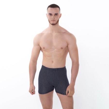 Panties men's boxers, black color/stars, size 56-1