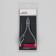 Pigitan nippers, 10.5 cm, blade length - 14 mm, silver color, RU -0145