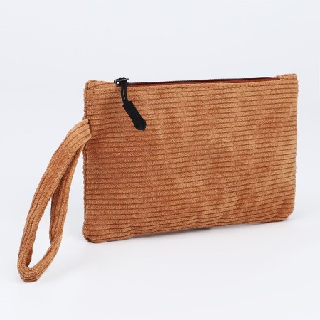 School textile backpack, 22x24x12 cm, beige color-6