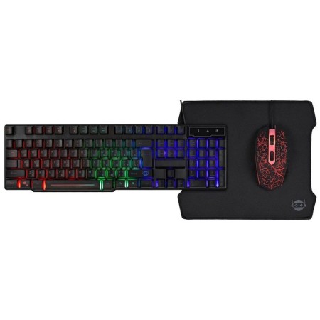 Game set TFN SAIBOT AZ-1BK Black Keyboard+Mouse+TFN-GMKB-AZ-1BK rug