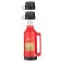 Thermos 1.8 l, with a glass flask, 12 x 36 cm, red
