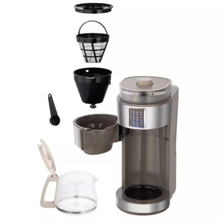 Kofemashin KitFort KT-7204, drip, 1000 watts. 1.38 l, silver-9