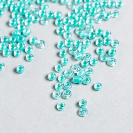 Beads "Zlatka" 08/0, 3 mm, 10 g 2219 turquoise