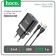Network charger Hoco N1, 1 USB, 2.4 A, Type-C-USB cable, 1 m, black