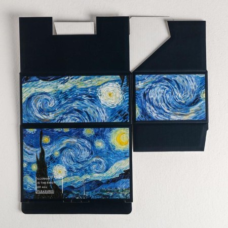 Box - Penal, Gift packaging, Van Gogh, 22 x 15 x 10 cm-6