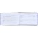 Test book for a university 140 x 100 mm, calligrata, hard cover, boumvinyl, blue color
