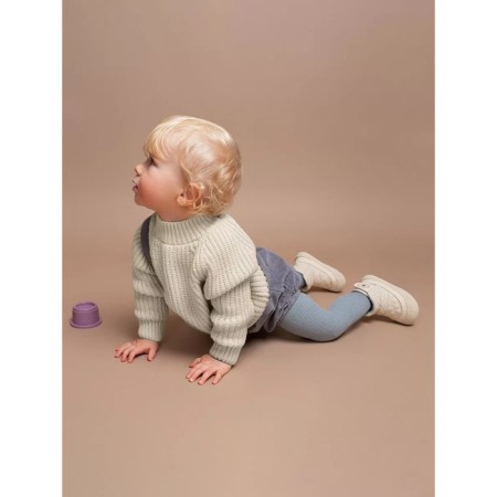 Sweater Children's Knitted Amarobaby Warm, height 74 cm, milk color-8