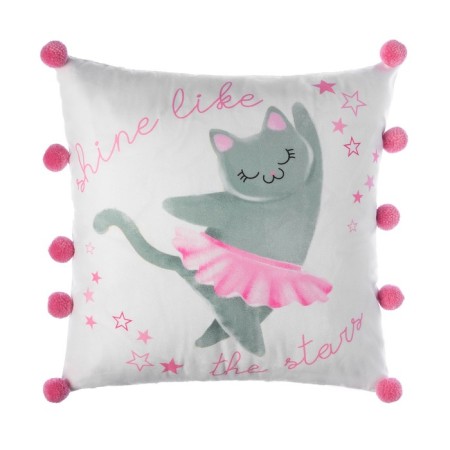 Pillowcase decorative Ethel "cat" 40x40 cm, 100% polyester