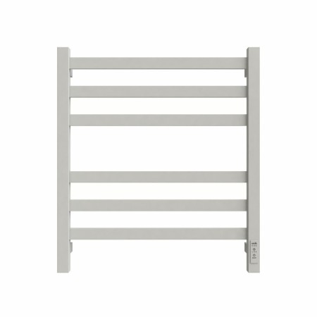 Electric towel Grois Bruno, 500x600 mm, 6 crossbars, lower, white