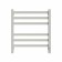 Electric towel Grois Bruno, 500x600 mm, 6 crossbars, lower, white