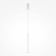 Maytoni Mod159PL-L6WK PRO BASE, 400X3520 mm suspension lamp, LED, 6W, 470LM, white color