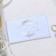 Wedding invitation with El-volume "Invitation to our wedding", 13 x 7 cm