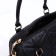 Women's bag with lightning, black color