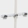 Holder for a mop Dalyan, 35 × 5 × 3 cm, 3 compartments, fastening of self -tapping screws in a kopmolex