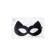 Mask "cat", leather, black