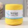 Knitted yarn secondary 90% cotton, 10% p/e, 100m/450 ± 50 g (lemon) mix