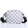 Youth bag with a zipper, gray color