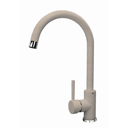 Florentina “Alpha” kitchen mixer high spout, beige color