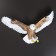 Suspending decor "Eagle flying" 32x53cm