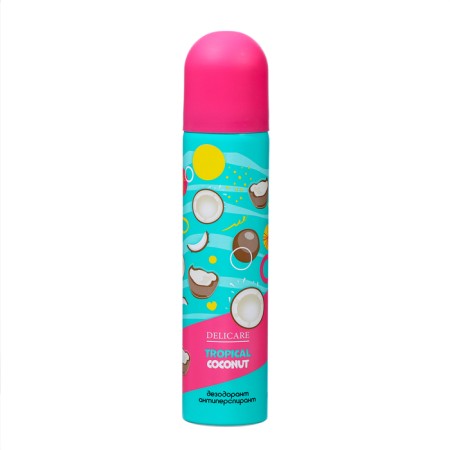 Deodorant Women Delicaretropical Coconut, 75 ml