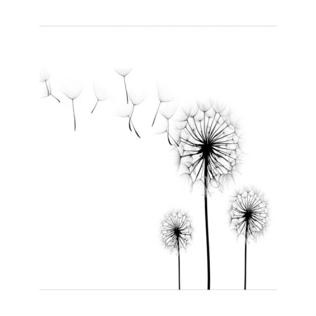 A set of napkins for setting the table "Sad dandelions", rectangular, size 32x46 cm, 4 pcs-2