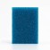 Rectangular sponge for filter No. 10, coarse, 10 x 10 x 14 cm, blue