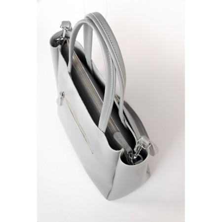 Bag Tout Women, Genuine leather, Ludor Gray, 32x13x29 cm-4
