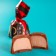 New Year's gift set of "magic moments": tea, cookies, sweets