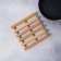 Hot stand, grille, array of beech, 18 × 18 × 2 cm
