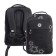Youth backpack 40 x 28 x 16 cm, Grizzly, ergonomic back, laptop department, black