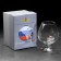The glass "impenetrable. VKS", for cognac, emblem with a bullet, 390 ml