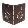 801-029br Corner Corner for onions 801-029BR 8.8x8.8x10 cm