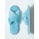 Slippers Women's Cross open nose, size 36-38, blue color