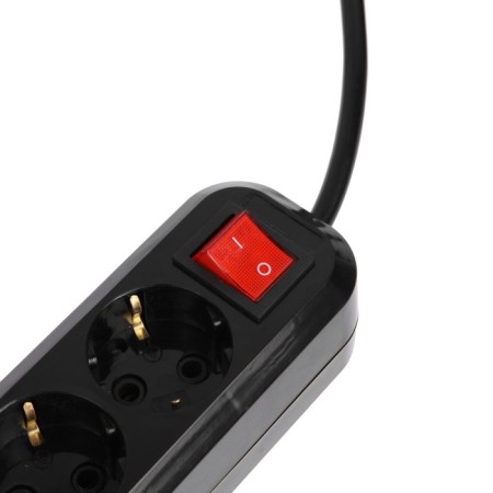 Network filter 5Bits SP4B-330 4S, 4 sockets, 3 m, 16 A, 3x1.5 mm2, with off., Black-2