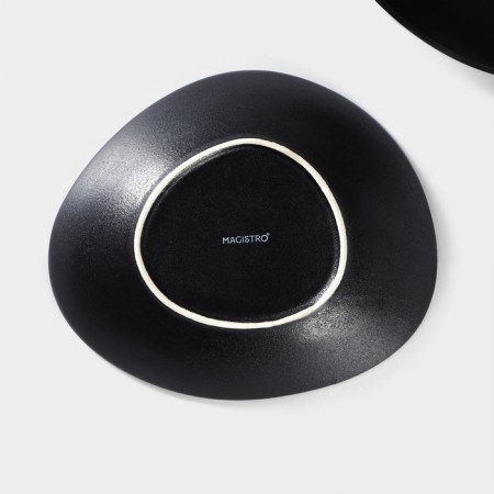 Porcelain Porcelain Magistro Carbon, 17.5 × 15 cm, black color-4