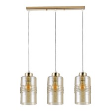 Lumber of the Surveillance Happy light 30113/3GD AMB, 3x40W, E27, 70x13x59 cm, gold color
