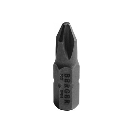 Magnetic bits Berger BG2368, PH3x25 mm, 2 pcs., S2