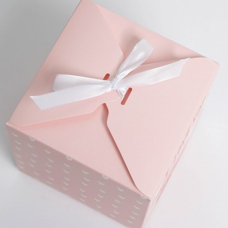 Gift folding box, packaging, “letter”, 12 x 12 x 12 cm-2