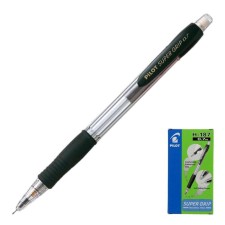 Mechanical pencil Pilot 0.7 mm Super grip rubber emphasis, black