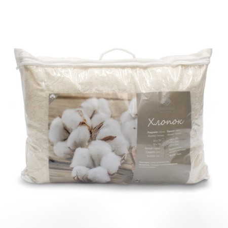 Pillow ST "Cotton" 50x70 cm, micro -fiber, calico, hl 100%-1