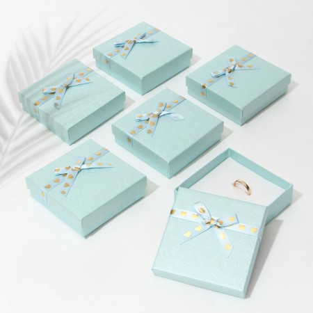 Gift box for the set "Love", 9 × 9, the color of the blue-1