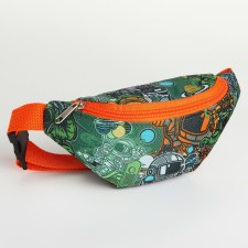Board belt on lightning, green color