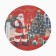 New Year. Napkin on the Santa table 30x30cm, 100% p/e, oxford 420 g/m2