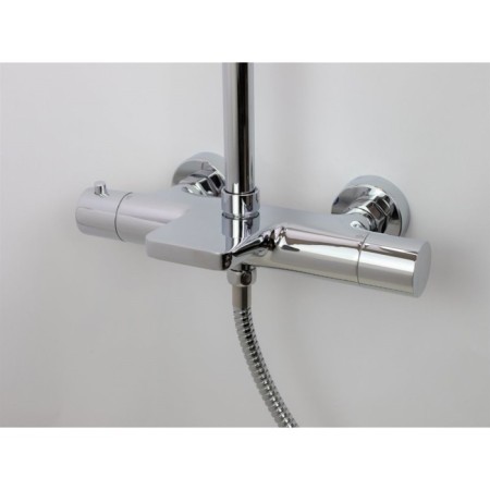 Shower system ESKO STT5054, thermostat, tropical shower, shower, chromium-2
