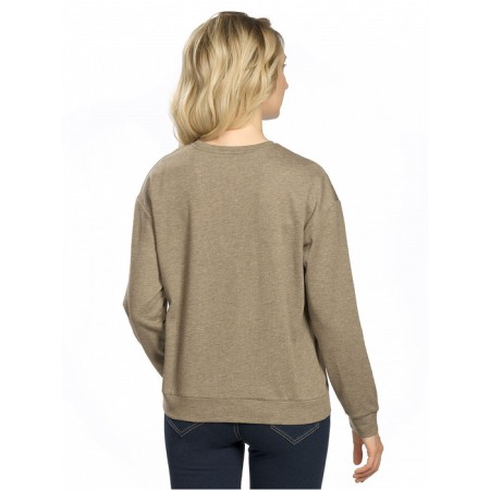 Women's sweatshirt, size XS, olive color-1