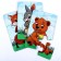 Set of puzzles "Forest Beasts", 3 puzzles, 6 parts