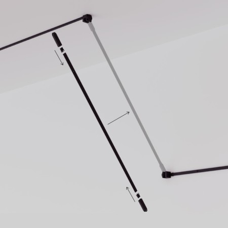 Connector for suspended installation Arte Lamp Rapid-CCCESSORES A615006H, 4.4x10.2x5.5 cm, black-4