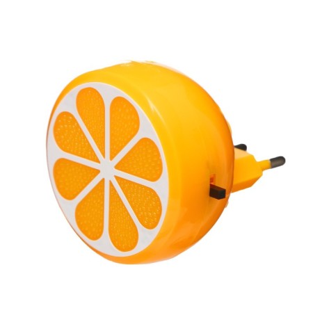 Night Plastic LED 1W "Citrus" 6.5x6.5x3.5 cm Risalux-6