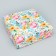 Gift folding box, packaging, "bloom", 26 x 26 x 8 cm