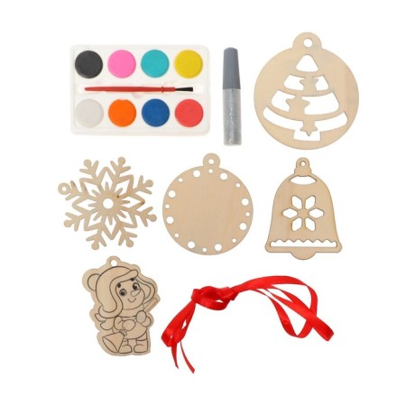 Set for creativity "Christmas toys. Do it yourself. ”5 pcs.-2